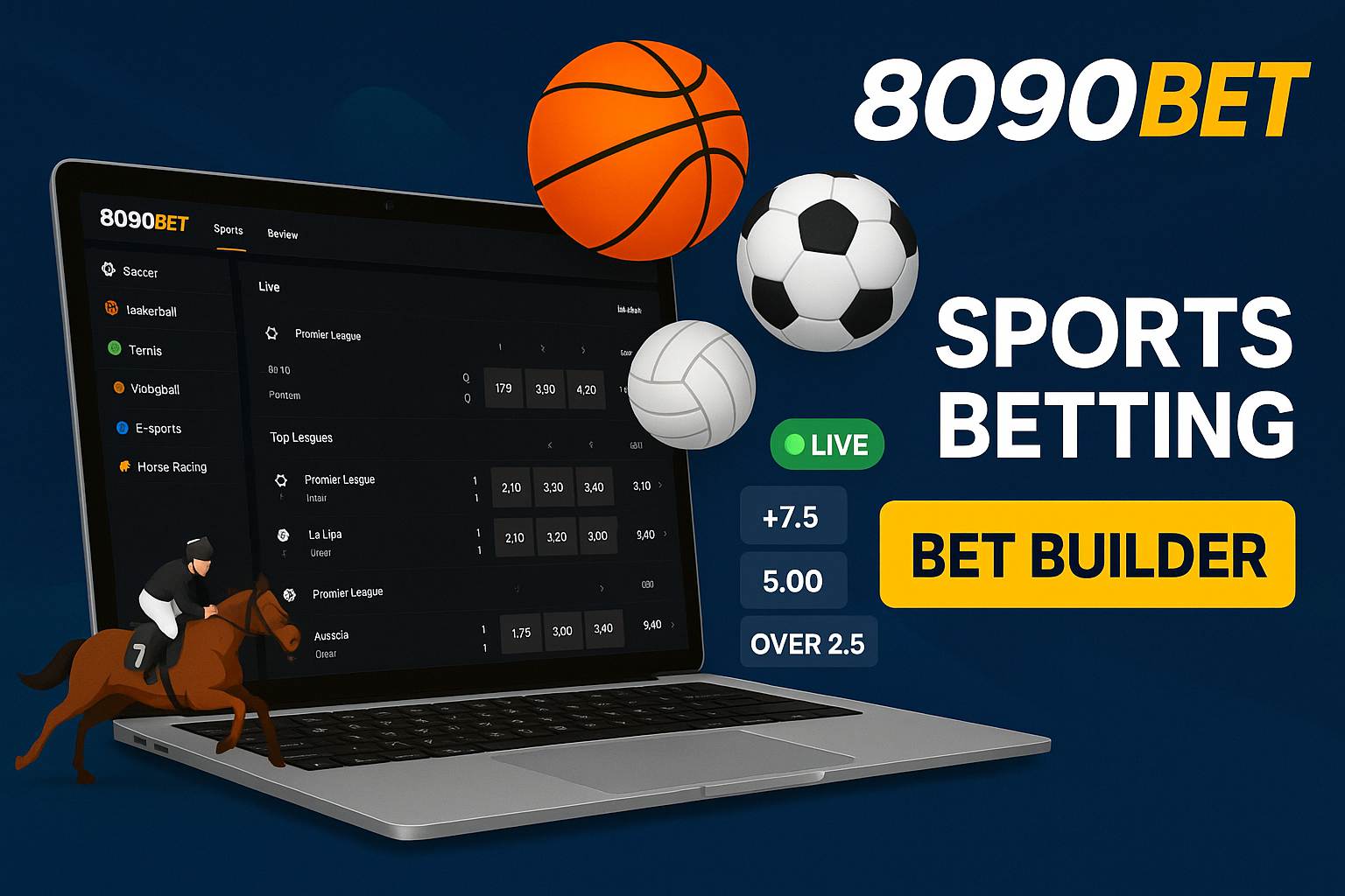 Apostas esportivas no cassino online 8090BET 